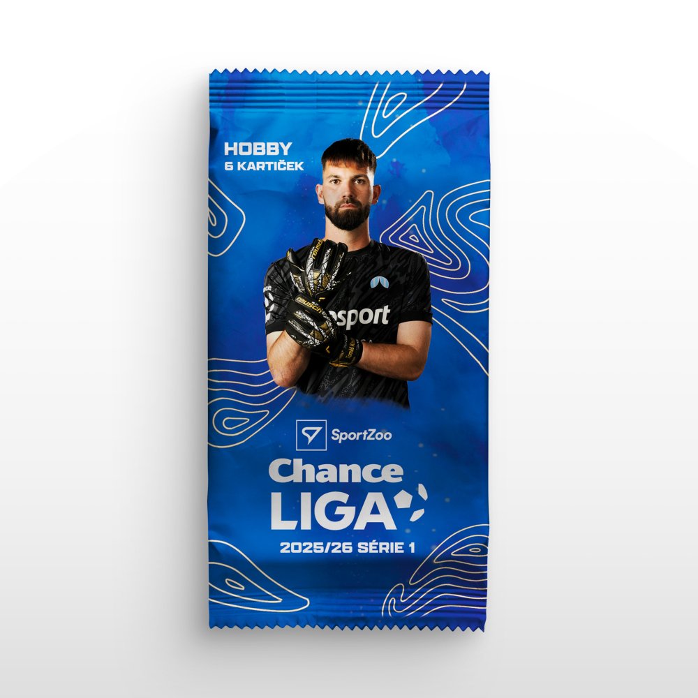 Hobby balíček - futbalové kartičky SportZoo Chance Liga 2025/26 - 1. séria