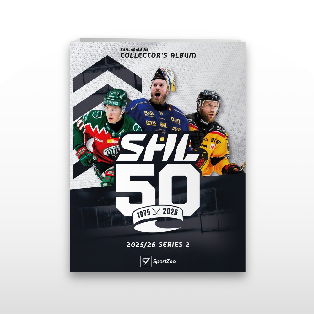 Album kolekcjonerski - karty hokejowe SportZoo SHL 2025/26 - Seria 2