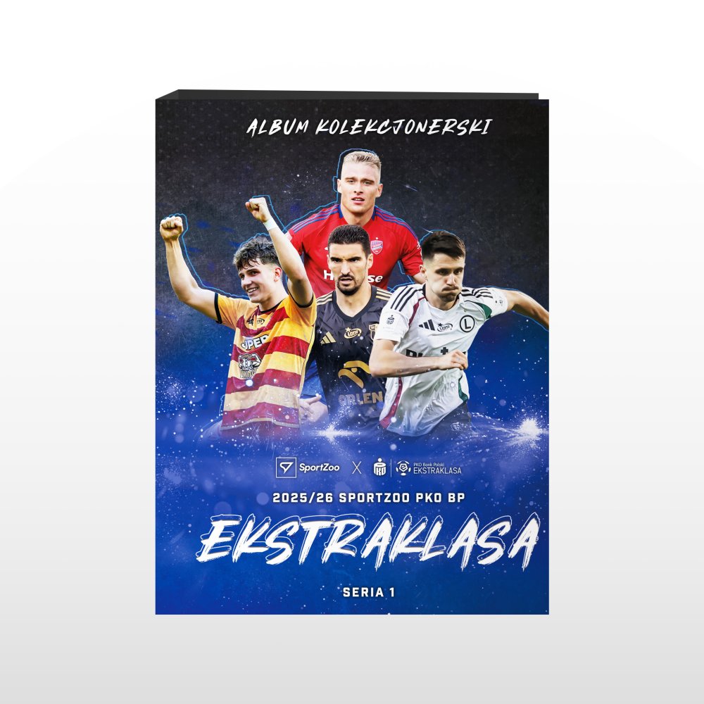Album kolekcjonerski - karty piłkarskie SportZoo PKO BP Ekstraklasa 2025/26 - Seria 1