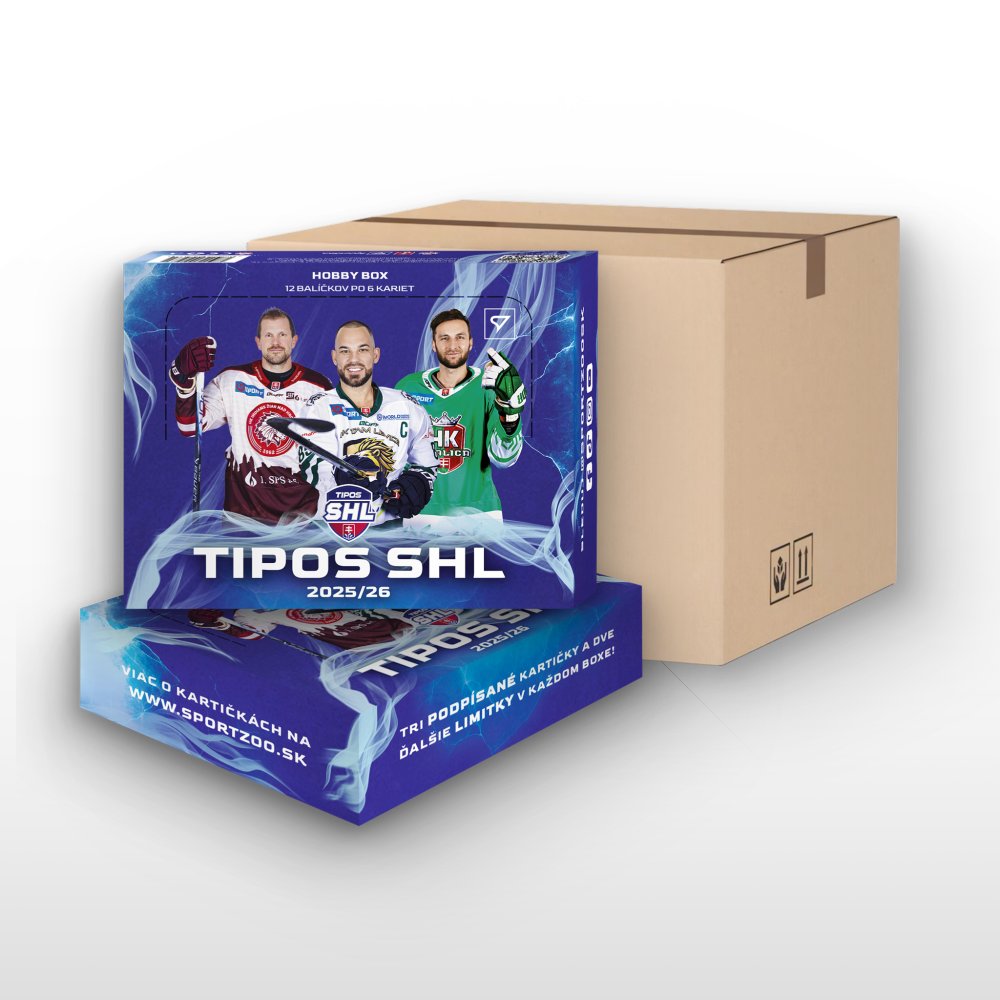 Hobby case - hokejové kartičky SportZoo Tipos SHL 2025/26