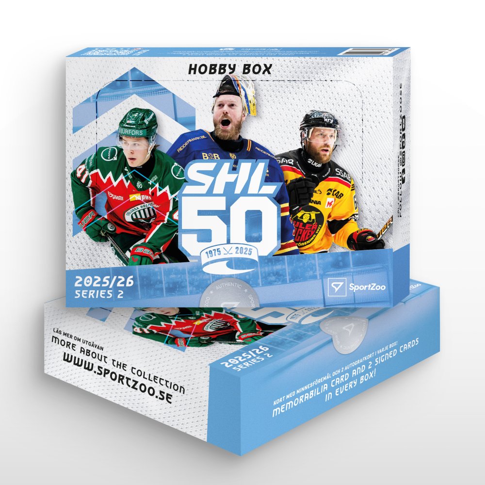 Hobby box - karty hokejowe SportZoo SHL 2025/26 - Seria 2