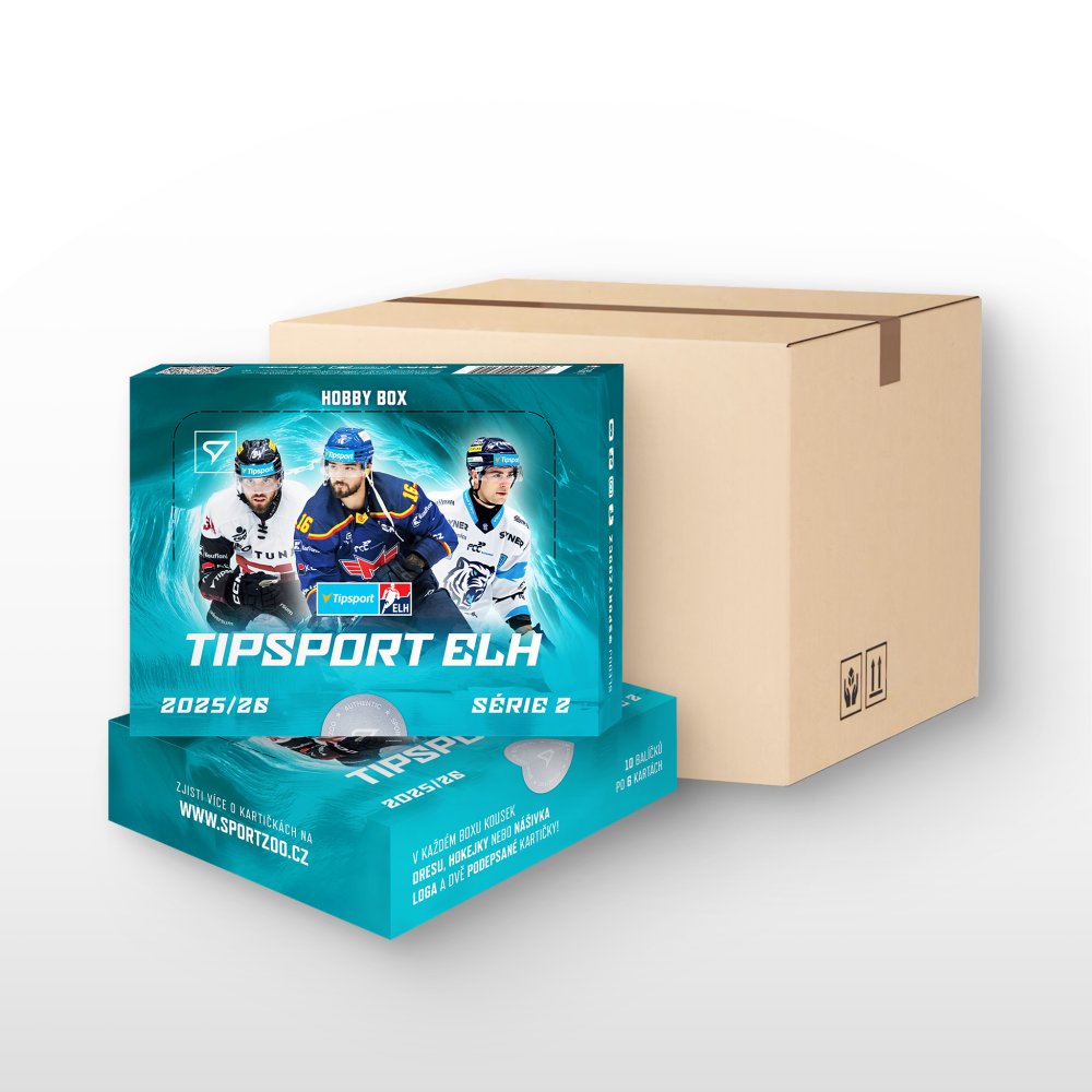Hobby case - hokejové kartičky SportZoo Tipsport ELH 2025/26 - 2. série