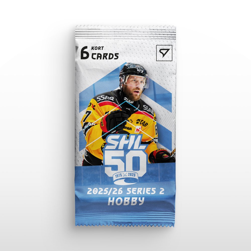 Hobby saszetka - karty hokejowe SportZoo SHL 2025/26 - Seria 2