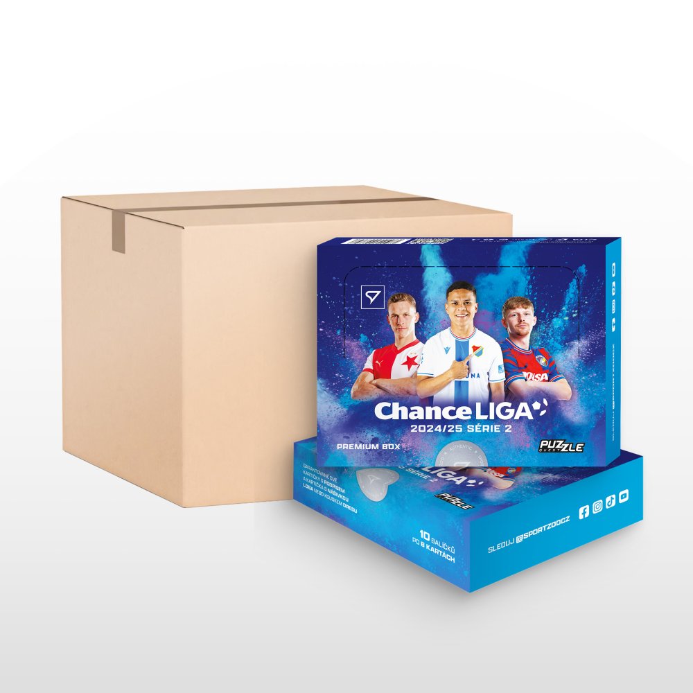 Case 6 Premium boxů Chance Liga 2024/25 – 2. série