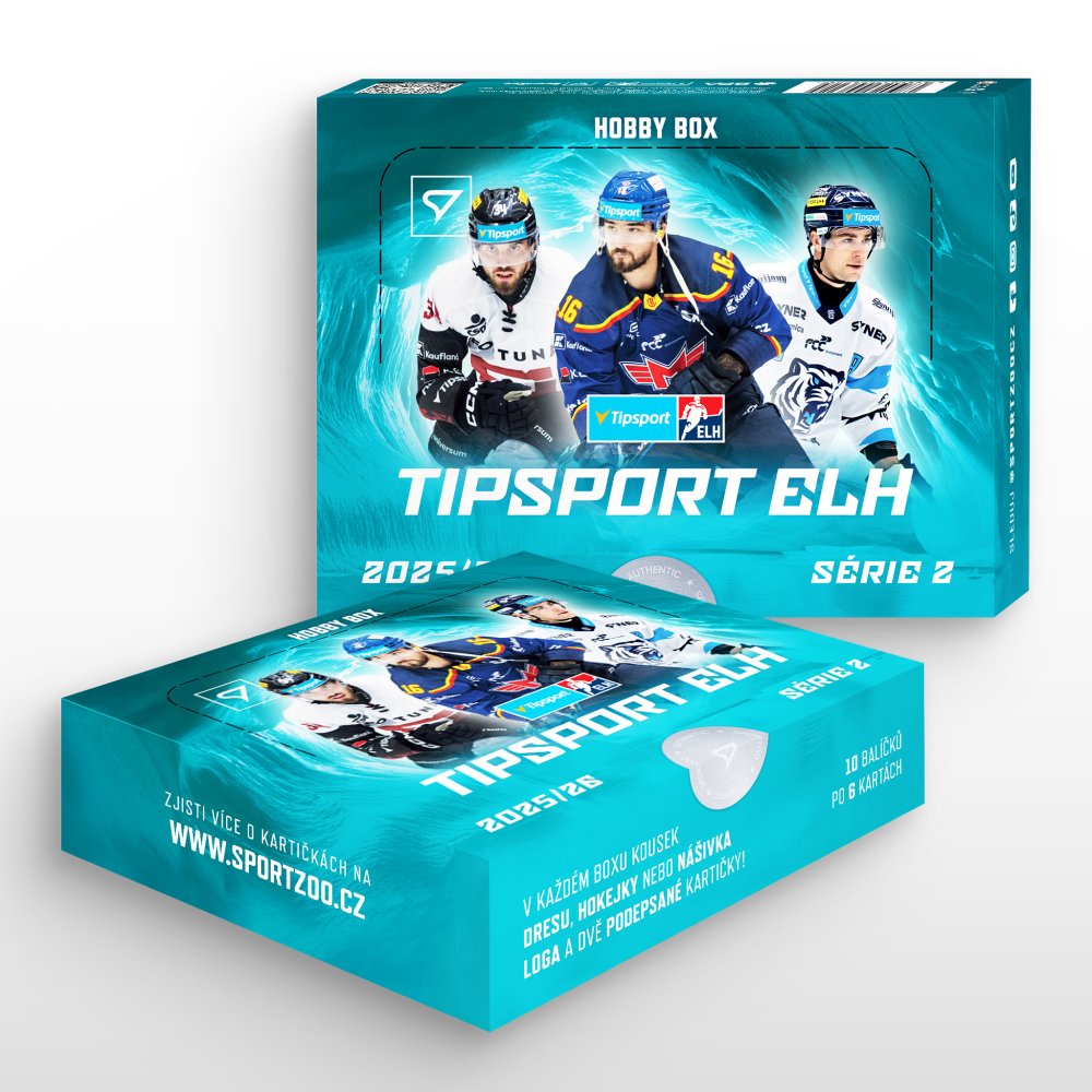 Hobby box - hokejové kartičky SportZoo Tipsport ELH 2025/26 - 2. série