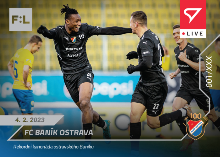 L-067 FC Baník Ostrava FORTUNA:LIGA 2022/23 LIVE