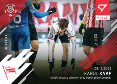 L-32 ZESTAW Karol Knap PKO Bank Polski Ekstraklasa 2023/24 LIVE + UCHWYT