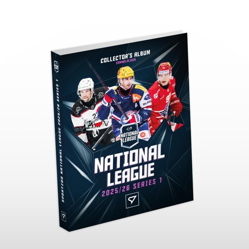 Doskový album - hokejové kartičky SportZoo National League 2025/26 - 1. séria Doskový album - hokejové kartičky SportZoo National League 2025/26 - 1. séria