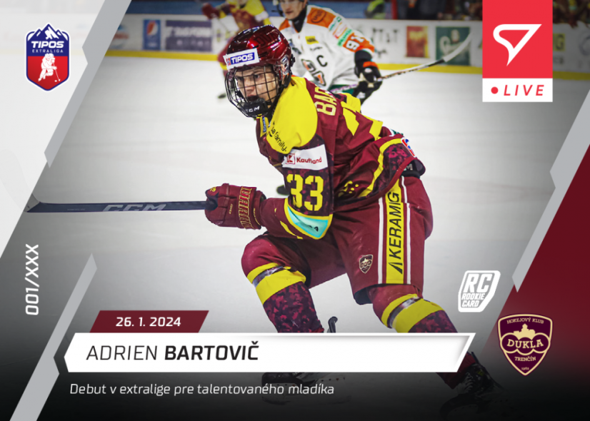 L-22 ZESTAW Adrien Bartovič TEL 2023/24 LIVE + UCHWYT