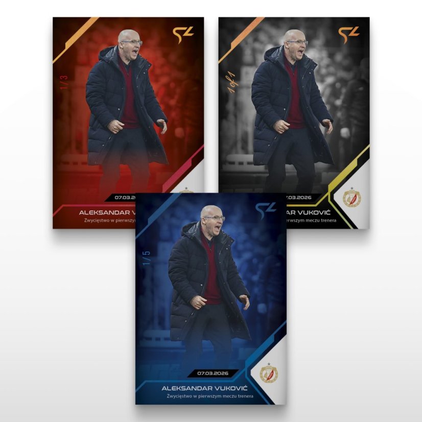 Karta piłkarska L-43 Aleksandar Vuković - SportZoo PKO BP Ekstraklasa 2025/26 LIVE