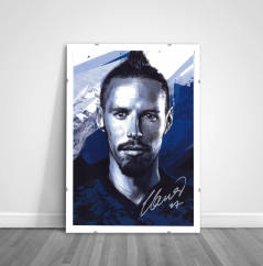 Podpísaný portrét Slovenskí Sokoli 2021 x/4 - Marek Hamšík
