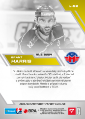 L-52 Brant Harris TELH 2023/24 LIVE