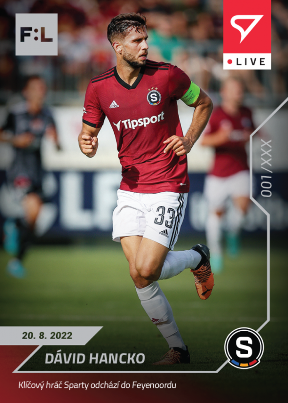 Set 4. kola (6 karet L-017 - L-022) FORTUNA:LIGA 2022/23 LIVE