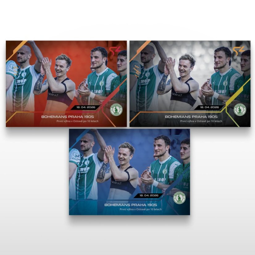 Futbalová kartička L-44 Bohemians Praha 1905 - SportZoo Chance Liga 2025/26 LIVE