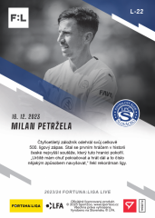 L-22 Milan Petržela FORTUNA:LIGA 2023/24 LIVE