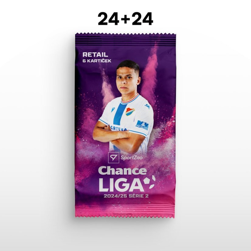 Letná akcia zľava 24 + 24 Retail balíček Chance Liga 2024/25 – 2. séria