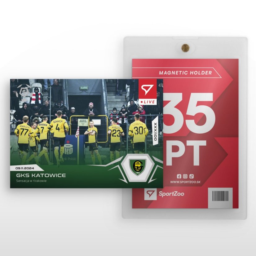 L-33 ZESTAW GKS Katowice PKO BP Ekstraklasa 2024/25 LIVE + UCHWYT