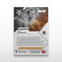 Karta piłkarska L-58 Ivan Durdov - SportZoo PKO BP Ekstraklasa 2025/26 LIVE