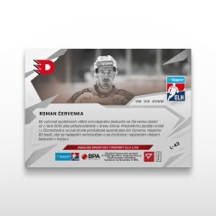 Hockey trading card L-43 Roman Červenka - SportZoo Tipsport ELH 2025/26 LIVE