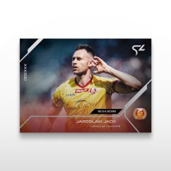 Football trading card L-43 Jarosław Jach - SportZoo Betclic 1 Liga 2025/26 LIVE