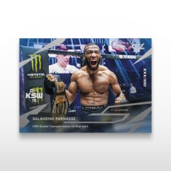 MMA-samlarkort L-02 Salahdine Parnasse – SportZoo KSW 2025/26 LIVE