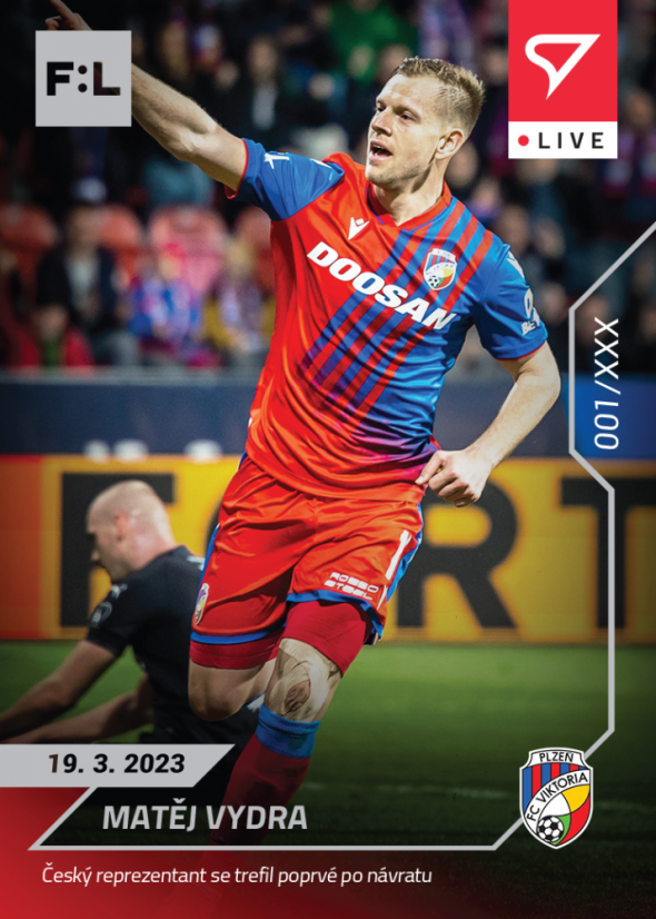 L-085 Matěj Vydra FORTUNA:LIGA 2022/23 LIVE