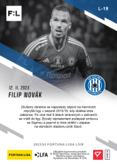 L-19 Filip Novák FORTUNA:LIGA 2023/24 LIVE