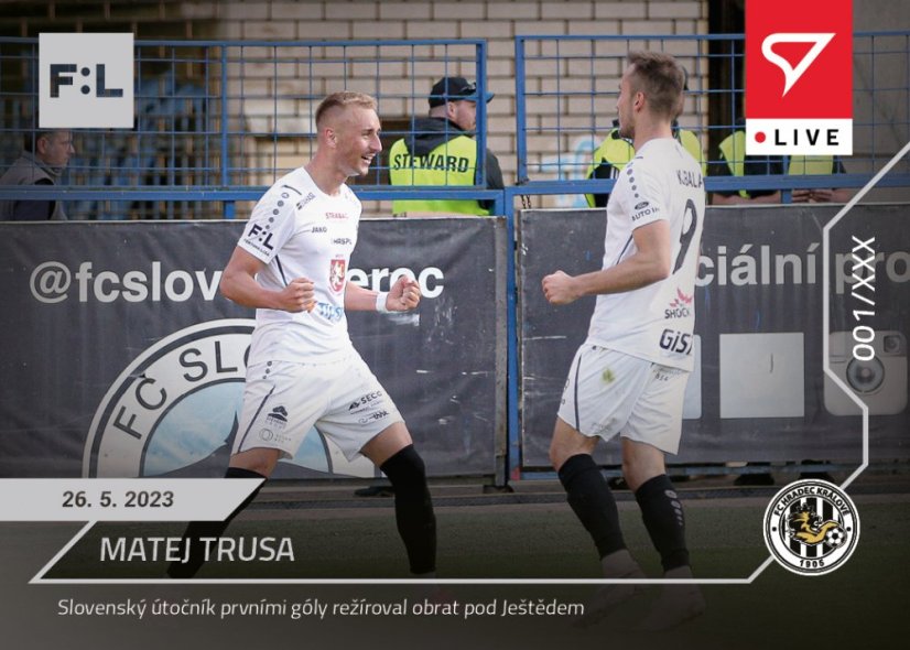 Set 4. a 5. kola nadstavby (17 karet L-109 - L-125) FORTUNA:LIGA 2022/23 LIVE