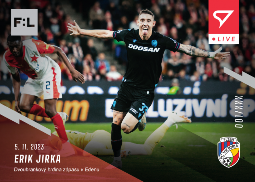 L-18 ZESTAW Erik Jirka FORTUNA:LIGA 2023/24 LIVE + UCHWYT