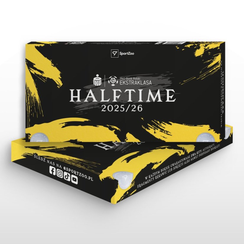 Hobby-case - fotbollssamlarkort SportZoo PKO BP Ekstraklasa 2025/26 Halftime