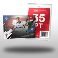 L-60 ZESTAW Kamil Lukoszek PKO Bank Polski Ekstraklasa 2023/24 LIVE + UCHWYT