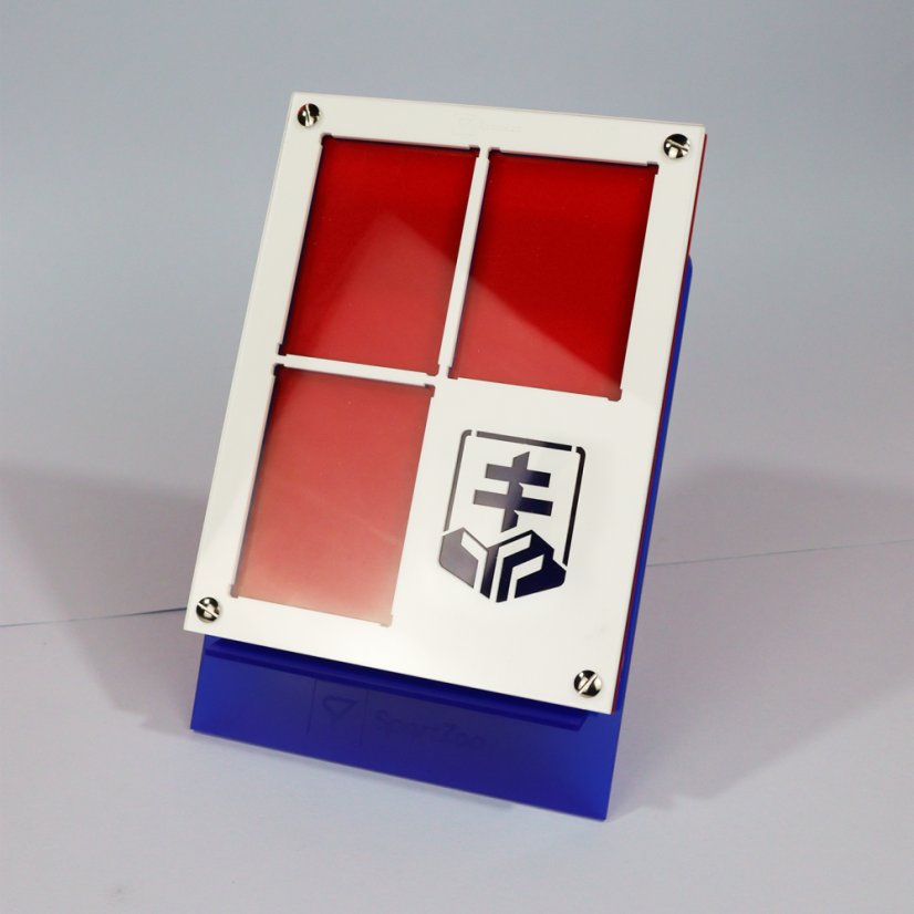 Holder Hokejové Slovensko for 3 cards 180PT with stand
