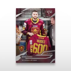 Hokejová kartička L-41 DENIS HUDEC - SportZoo Tipsport liga 2025/26 LIVE