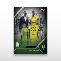 Karta piłkarska L-50 Jan Hanuš - SportZoo Chance Liga 2025/26 LIVE
