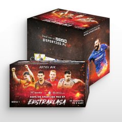 Retail box - Football Trading Cards SportZoo PKO BP Ekstraklasa 2025/26 - Series 1