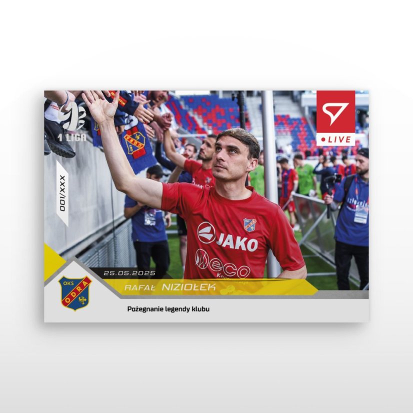 L-50 Rafał Niziołek Betclic 1 Liga 2024/25 LIVE