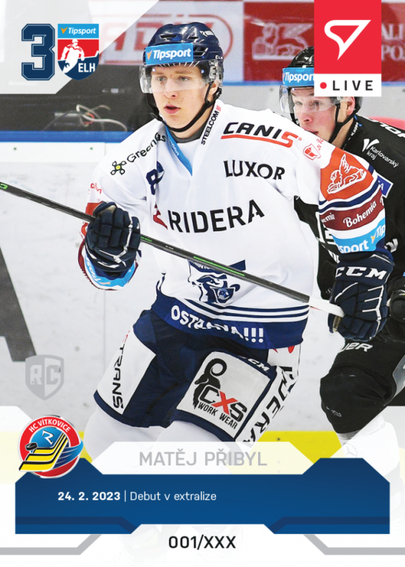 L-096 Matěj Přibyl TELH 2022/23 LIVE