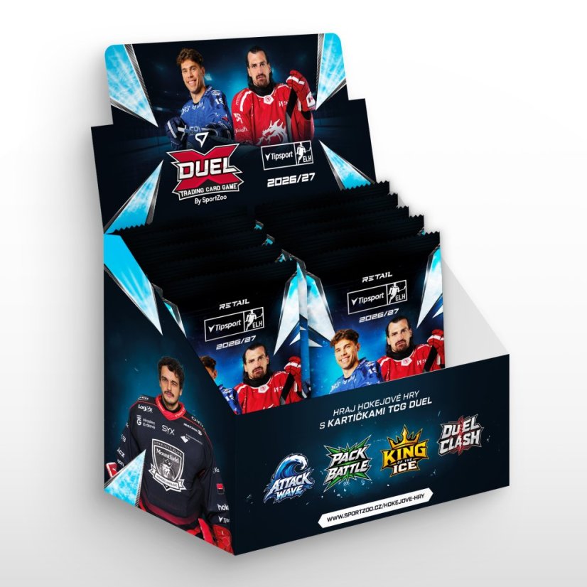 Retail box - karty hokejowe SportZoo Tipsport ELH 2026/27 Duel