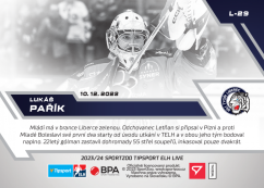 L-29 Lukáš Pařík TELH 2023/24 LIVE