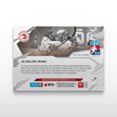 Hockey trading card L-41 HC Oceláři Třinec - SportZoo Tipsport ELH 2025/26 LIVE