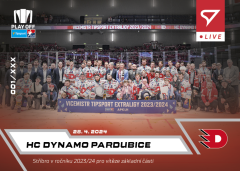 L-85 ZESTAW HC Dynamo Pardubice TELH 2023/24 LIVE + UCHWYT