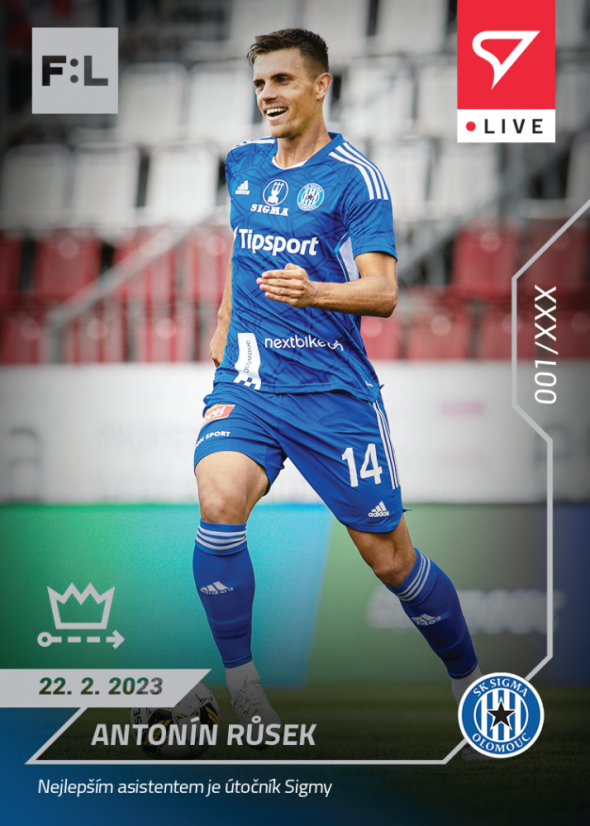 L-073 Antonín Růsek FORTUNA:LIGA 2022/23 LIVE