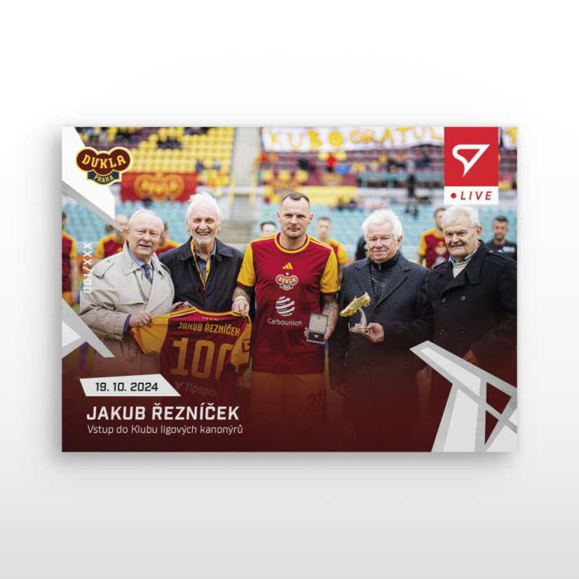 L-14 Jakub Řezníček Chance Liga 2024/25 LIVE