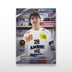 Hokejová kartička L-54 Nathan Borradori - SportZoo National League 2025/26 LIVE