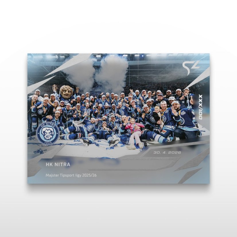 Hockey trading card L-57 HK Nitra - SportZoo Tipsport liga 2025/26 LIVE