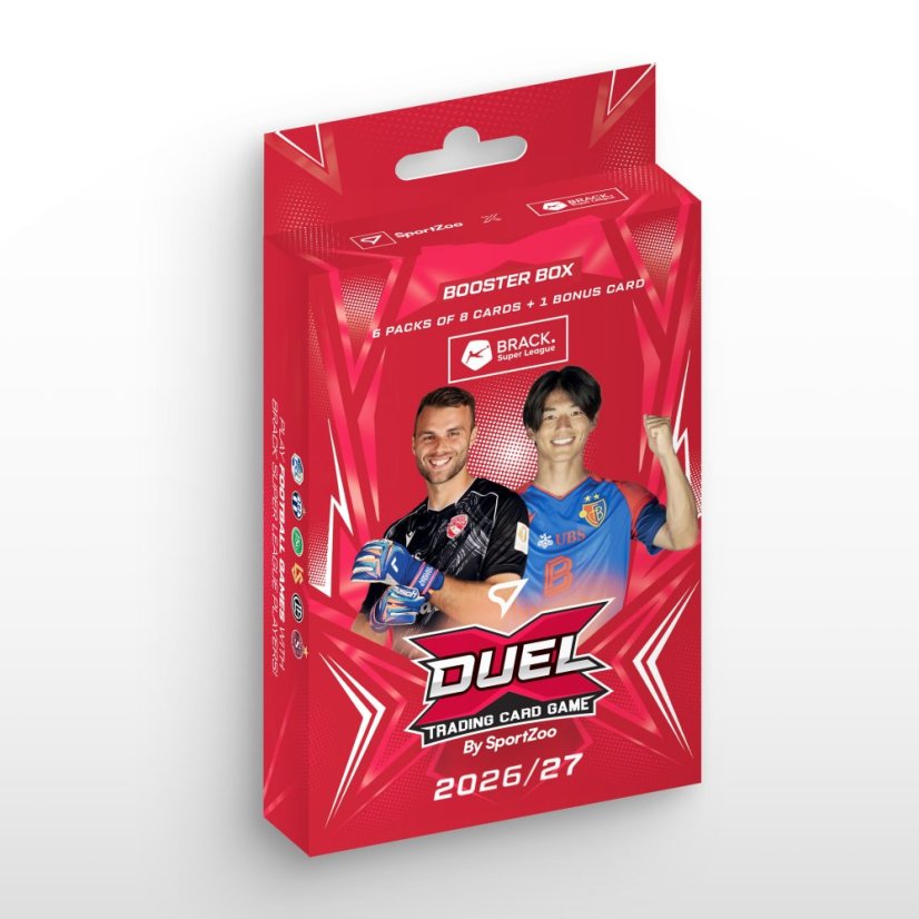 Booster box - football cards SportZoo Brack Super League 2026/27 Duel
