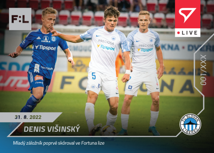 L-030 Denis Višinský FORTUNA:LIGA 2022/23 LIVE