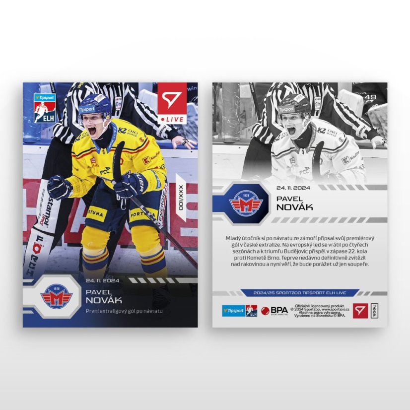 L-49 Pavel Novák TELH 2024/25 LIVE