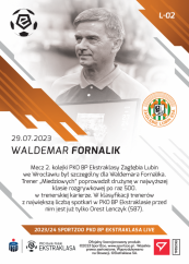 L-02 Waldemar Fornalik PKO Bank Polski Ekstraklasa 2023/24 LIVE