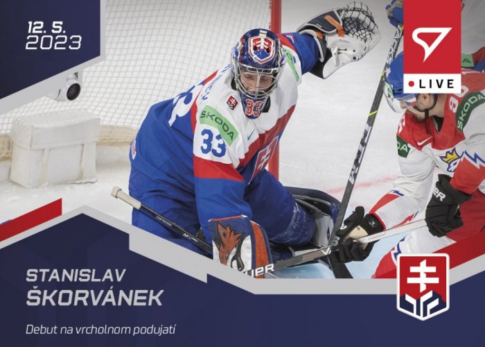L-01 Stanislav Škorvánek Hockey Slovakia 2023 LIVE